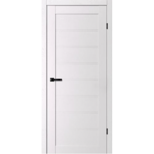 Дверь межкомнатная Сибирь Профиль Аура 212 Сноу, глухое полотно